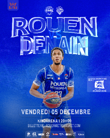Elite 2 - Rouen Métropole Basket / Denain